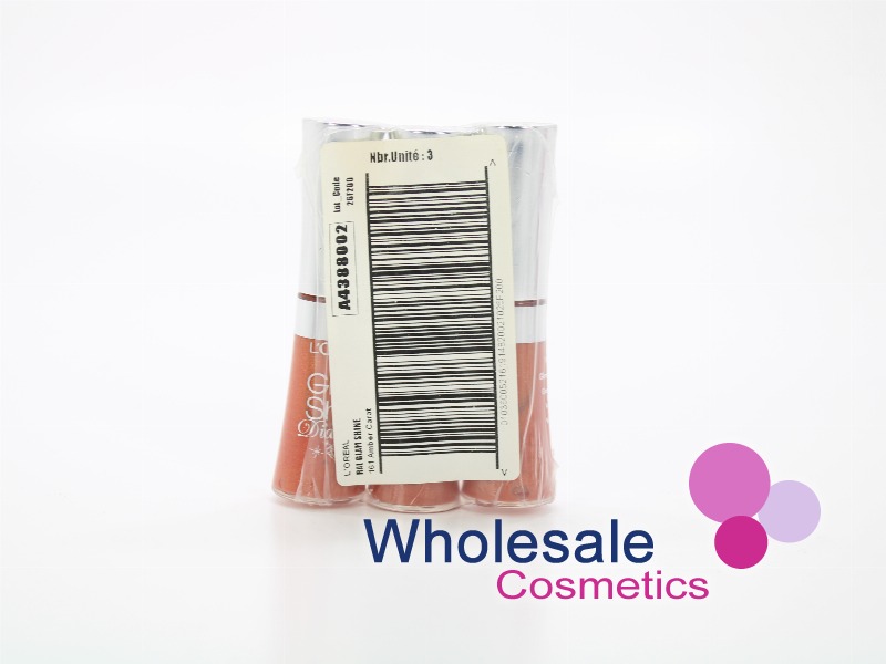 9 x L'Oreal Glam Shine Lip Gloss TESTER STOCK - 161 AMBER CARAT
